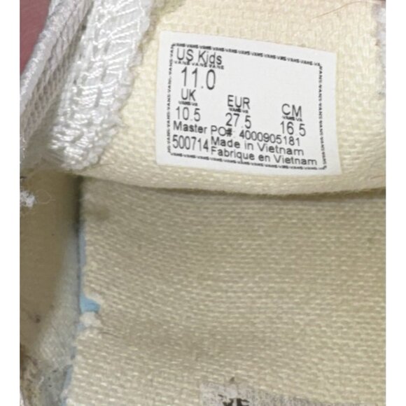 VANS Classic Slip-On Toddler Youth Athletic Shoes Size 11 Rainbow Checkerboard - Picture 8 of 8